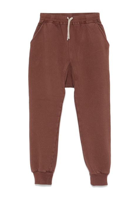 Brown drawstring-fastening track trousers Rick owens kids - children RICK OWENS KIDS | Trousers | BG02D1392F93